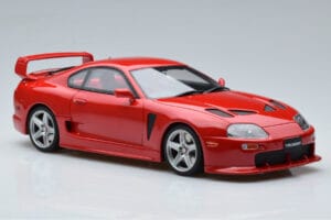 Toyota Supra A80 TRD 3000 GT Red Otto 1:18 OT879 Resin - image 4 of 6