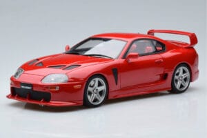Toyota Supra A80 TRD 3000 GT Red Otto 1:18 OT879 Resin