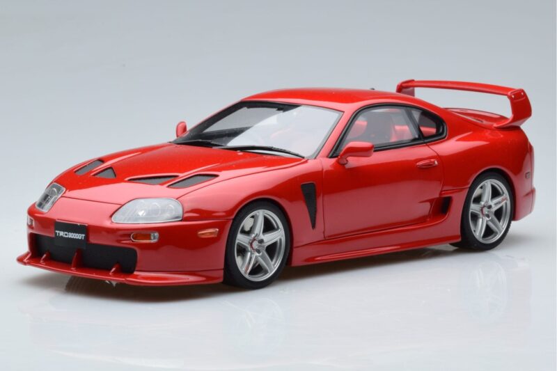 Toyota Supra A80 TRD 3000 GT Red Otto 1:18 Toyota Supra A80 TRD 3000 GT Red Otto 1:18 OT879 Resin