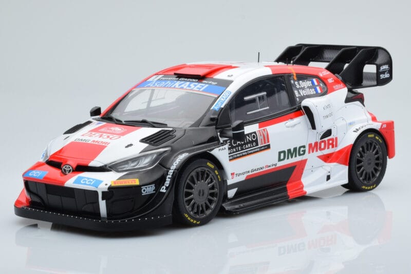 Toyota GR Yaris Rally1 #1 S. Ogier / B. Veillas Rally Monte Carlo 2022 IXO 1:18 18RMC151B Diecast