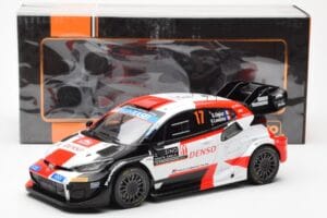 Toyota GR Yaris Rally1 #17 S. Ogier / B. Veillas Rally Monte Carlo 2023 IXO 1:18 18RMC152A Diecast - image 6 of 6