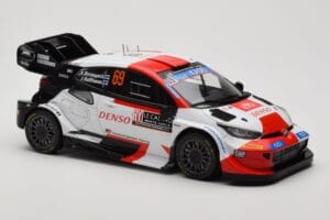Toyota GR Yaris Rally1 #69 K. Rovanpera / J. Halttunen Rally Monte Carlo World Champion 2023 IXO 1:18 18RMC152B Diecast - image 4 of 6