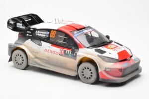 Toyota GR Yaris Rally1 #69 K. Rovanpera / J. Halttunen Safari Rally Kenya 2023 Dirty Version IXO 1:18 18RMC173B Diecast - image 4 of 6