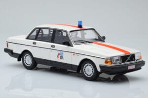 Volvo 240 GL Politie Belgium Minichamps 1:18 155171492 Diecast - image 4 of 6