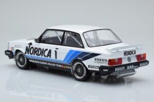 Volvo 240 Turbo Nordica #1 J. Cecotto / A. Olafsson ETCC Brno 1986 IXO 1:18 18RMC087 Diecast - image 5 of 6