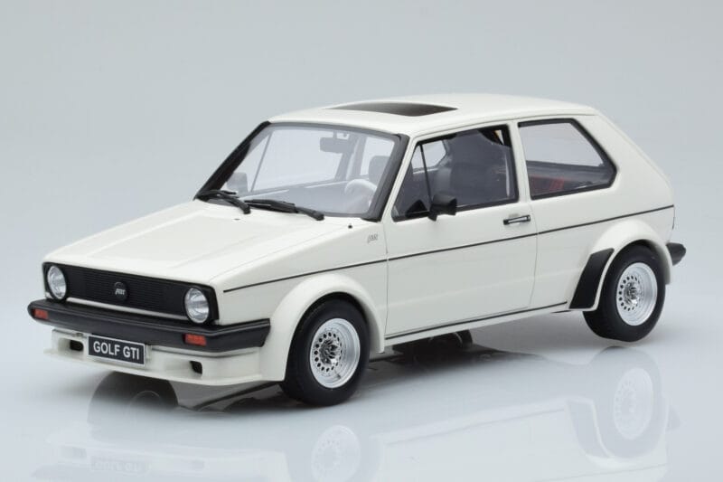 Volkswagen Golf GTI Mk1 ABT White Otto 1:18 OT1014 Resin