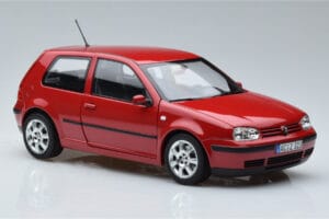 Volkswagen Golf Mk4 Red Norev 1:18 188573 Diecast - image 5 of 7