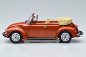 Volkswagen Beetle 1303 Cabriolet Orange Norev 1:18 188526 Diecast - image 3 of 6