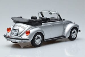 Volkswagen Beetle 1303 Cabriolet Silver Norev 1:18 188530 Diecast - image 2 of 6