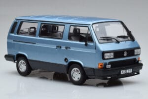 Volkswagen T3 Multivan Blue Norev 1:18 188544 Diecast - image 4 of 6