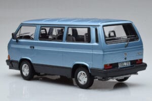 Volkswagen T3 Multivan Blue Norev 1:18 188544 Diecast - image 5 of 6