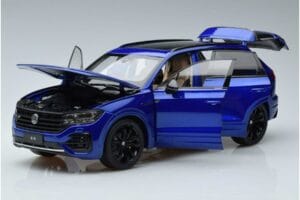 Volkswagen Touareg CR Blue FAW 1:18 LTC761021BLU Diecast - image 2 of 7