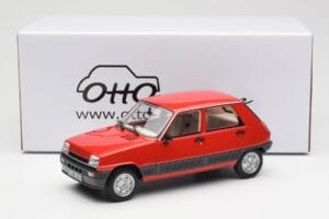 Renault 5 GTL Red Otto 1:18 OT1147 Resin - image 6 of 6