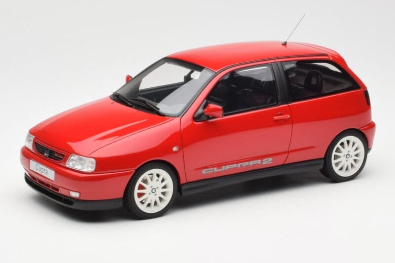 Seat Ibiza Mk2 Cupra Red Otto 1:18 OT1092 Resin