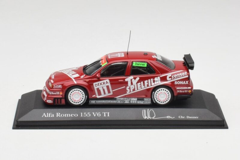Alfa Romeo 155 V6 #11 C. Danner DTM 1995 Minichamps 1:43 Alfa Romeo 155 V6 #11 C. Danner DTM 1995 Minichamps 1:43 430950311 Diecast