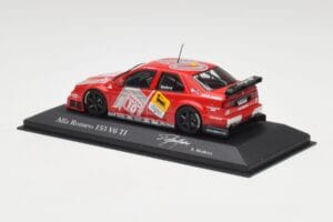 Alfa Romeo 155 V6 TI #10 Team Alfa Corse Modena DTM 1994 Minichamps 1:43 430940210 Diecast - image 3 of 4