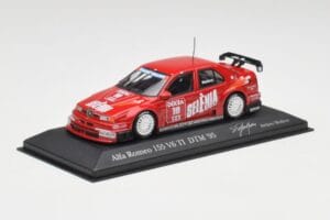 Alfa Romeo 155 V6 TI #18 Euroteam Modena DTM 1995 Minichamps 1:43 430950318 Diecast - image 2 of 4