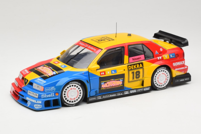 Alfa Romeo 155 V6 Ti #18 K. Nissen Schubel Engineering DTM 1993 UT Models 1:18 Alfa Romeo 155 V6 Ti #18 K. Nissen Schubel Engineering DTM 1993 UT Models 1:18 180930123 Diecast
