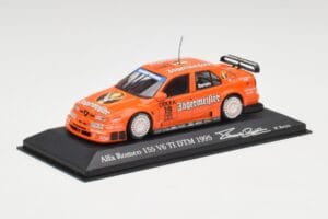 Alfa Romeo 155 V6 TI #19 Jagermeister M. Bartels DTM 1995 Minichamps 1:43 430950219 Diecast - image 2 of 4