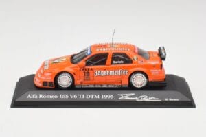 Alfa Romeo 155 V6 TI #19 Jagermeister M. Bartels DTM 1995 Minichamps 1:43 430950219 Diecast