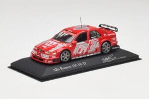Alfa Romeo 155 V6 TI #2 Team Alfa Corse A. Nannini DTM 1994 Minichamps 1:43 430940202 Diecast - image 2 of 4