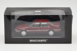 Alfa Romeo 164 3.0 Super V6 Dark Red Minichamps 1:43 436120700 Diecast - image 4 of 4