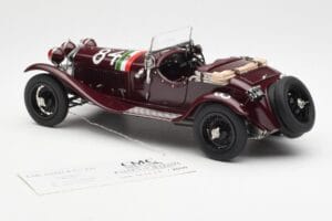 Alfa Romeo 1750 GS Spider #84 T. Nuvolari / B. Guidotti Mille Miglia Winner 1930 CMC 1:18 M-141 Diecast - image 5 of 6