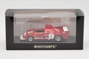 Alfa Romeo 33 TT 12 #2 A. Merzario / J. Laffite 1000km Monza Winner 1975 Minichamps 1:43 403751202 Diecast - image 4 of 4