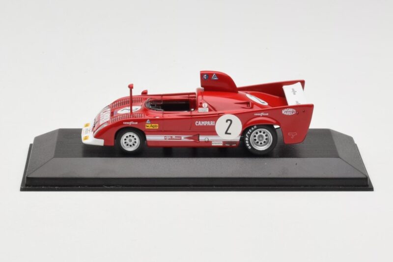 Alfa Romeo 33 TT 12 #2 A. Merzario / J. Laffite 1000km Monza Winner 1975 Minichamps 1:43 Alfa Romeo 33 TT 12 #2 A. Merzario / J. Laffite 1000km Monza Winner 1975 Minichamps 1:43 403751202 Diecast