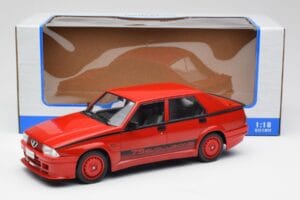 Alfa Romeo 75 Turbo Evoluzione Red MCG 1:18 MCG18428 Diecast - image 6 of 6
