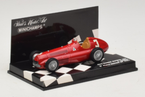 Alfa Romeo 159 Alfetta #3 C. Sanesi 6th Place British GP 1951 Minichamps 1:43 400511203 Diecast - image 2 of 5