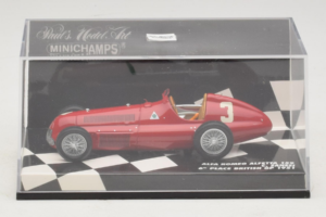 Alfa Romeo 159 Alfetta #3 C. Sanesi 6th Place British GP 1951 Minichamps 1:43 400511203 Diecast - image 5 of 5