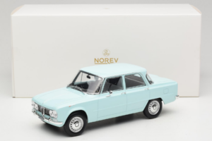 Alfa Romeo Giulia TI 105 Sky Blue Norev 1:18 187974 Diecast - image 7 of 7