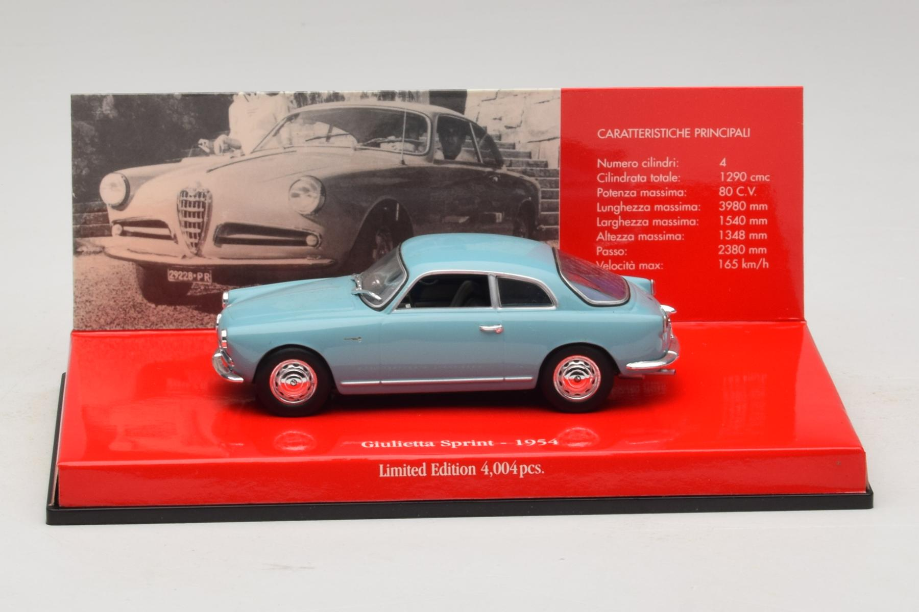 Alfa Romeo Giulietta Sprint 1/43 50周年限定品 alfa-romeo-giulietta-sprint-