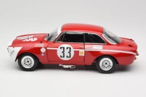 Alfa Romeo GTA 1300 Junior #33 T. Hezemans / G. van Lennep Hezemans Jarama 1972 Minichamps 1:18 100721233 Diecast - image 4 of 8