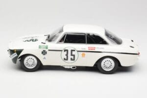 Alfa Romeo GTA 1300 Junior #35 C. Colzani / Pooky / G. Venturi 4 Hours of Jarama 1972 Minichamps 1:18 155721235 Diecast - image 3 of 6