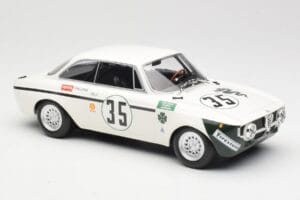 Alfa Romeo GTA 1300 Junior #35 C. Colzani / Pooky / G. Venturi 4 Hours of Jarama 1972 Minichamps 1:18 155721235 Diecast - image 4 of 6