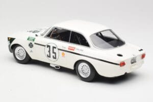 Alfa Romeo GTA 1300 Junior #35 C. Colzani / Pooky / G. Venturi 4 Hours of Jarama 1972 Minichamps 1:18 155721235 Diecast - image 5 of 6