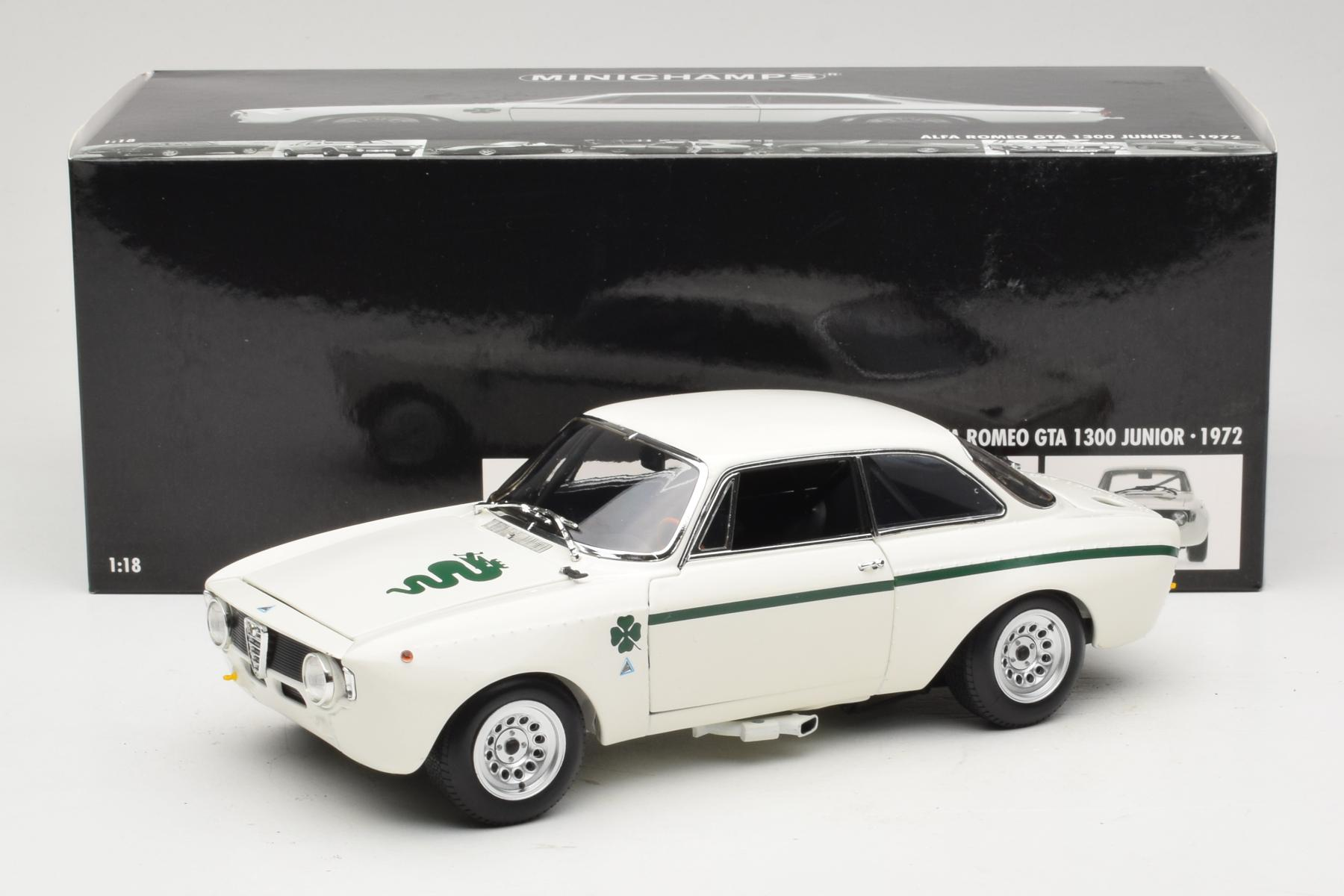 Alfa Romeo GTA 1300 Junior White Minichamps 1:18