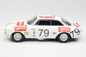 Alfa Romeo GTA 1300 #79 H. Rubens / C. Van Ryn 24 Hours of Spa 1971 Minichamps 1:18 155711279 Diecast - image 3 of 6