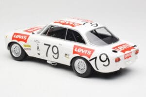 Alfa Romeo GTA 1300 #79 H. Rubens / C. Van Ryn 24 Hours of Spa 1971 Minichamps 1:18 155711279 Diecast - image 5 of 6