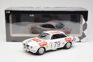Alfa Romeo GTA 1300 #79 H. Rubens / C. Van Ryn 24 Hours of Spa 1971 Minichamps 1:18 155711279 Diecast - image 6 of 6