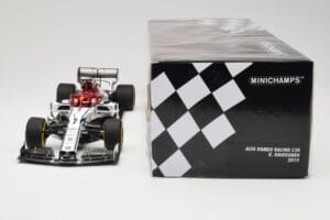 Alfa Romeo Racing C38 #7 K. Raikkonen F1 2019 Minichamps 1:18 110190007 Diecast - image 6 of 6