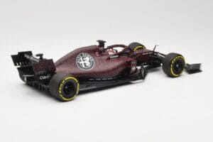 Alfa Romeo Racing C38 #7 K. Raikkonen Valentine's Day Livery Shakedown Fiorano 14th February 2019 Minichamps 1:18 110199907 D - image 2 of 6