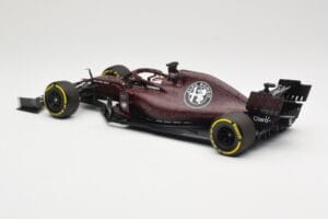 Alfa Romeo Racing C38 #7 K. Raikkonen Valentine's Day Livery Shakedown Fiorano 14th February 2019 Minichamps 1:18 110199907 D - image 5 of 6