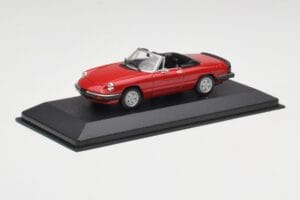 Alfa Romeo Spider 2000 Alfa Red Minichamps 1:43 436120760 Diecast - image 2 of 4