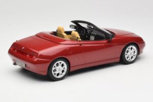 Alfa Romeo Spider 916 Proteo Red Metallic Norev 1:18 187854 Diecast - image 2 of 6