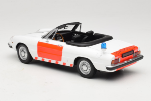 Alfa Romeo Spider Rijkspolitie Minichamps 1:18 180120994 Diecast - image 7 of 8