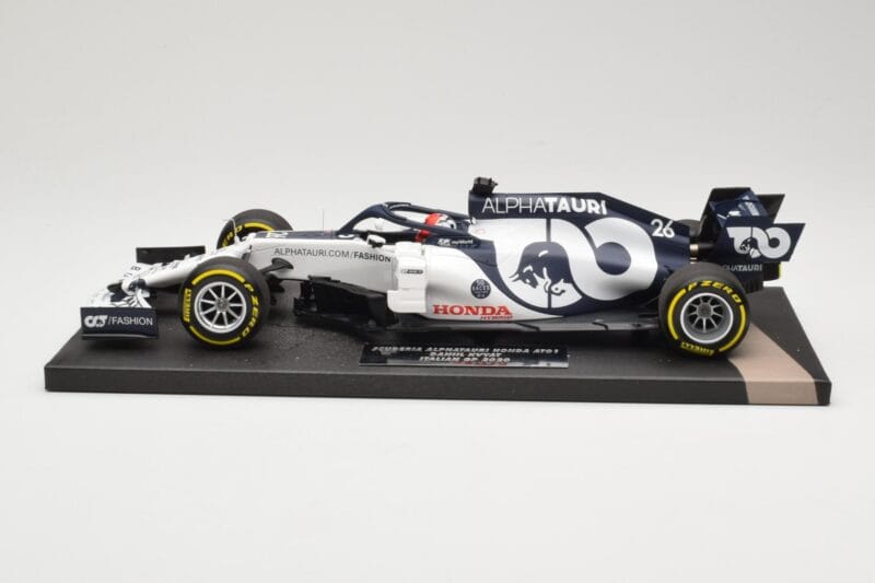 AlphaTauri Honda AT01 #26 D. Kvyat Italian GP 2020 Minichamps 1:18 117200826 Diecast