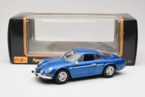 Alpine A110 1600S Blue Maisto 1:18 31850 Diecast - image 8 of 8